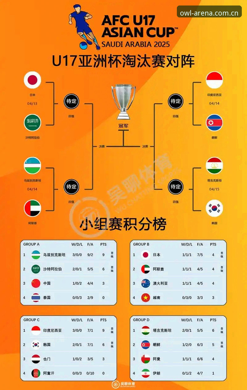 U17世界杯分组抽签结果揭晓 中国男女足均遇强敌 猫头鹰体育平台深度解析赛事看点